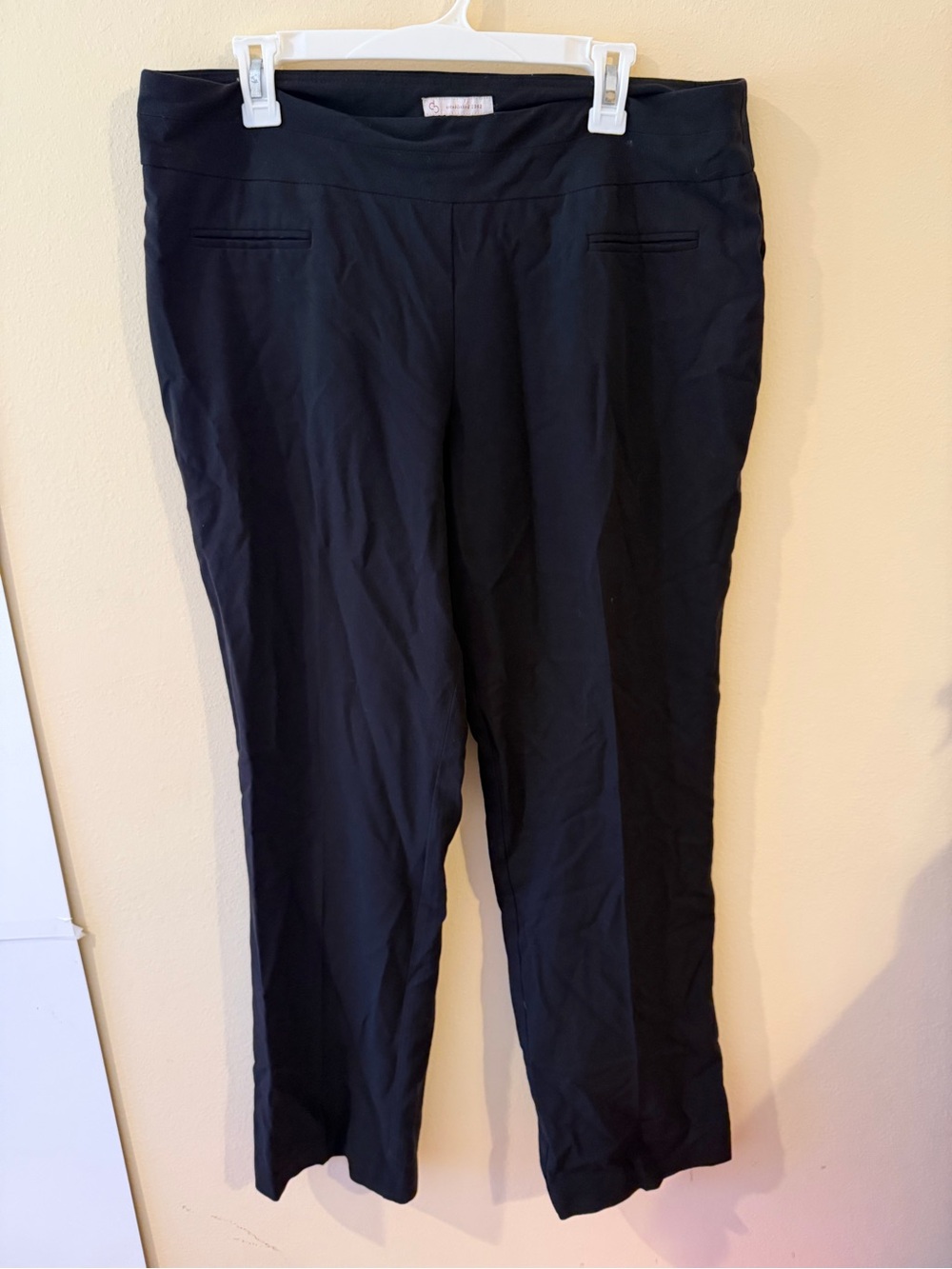 Black Women's Dress Pants - Classic Straight Leg